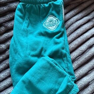 Muskoka Bear Wear Joggers Teal